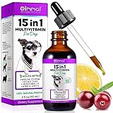 Gotas multivitamínicas 15 en 1 para perros,...