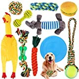SaiXuan Juguetes para Perros,10PC Cuerda de...